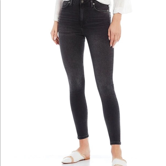 free people black jeans - Picture 1 of 3